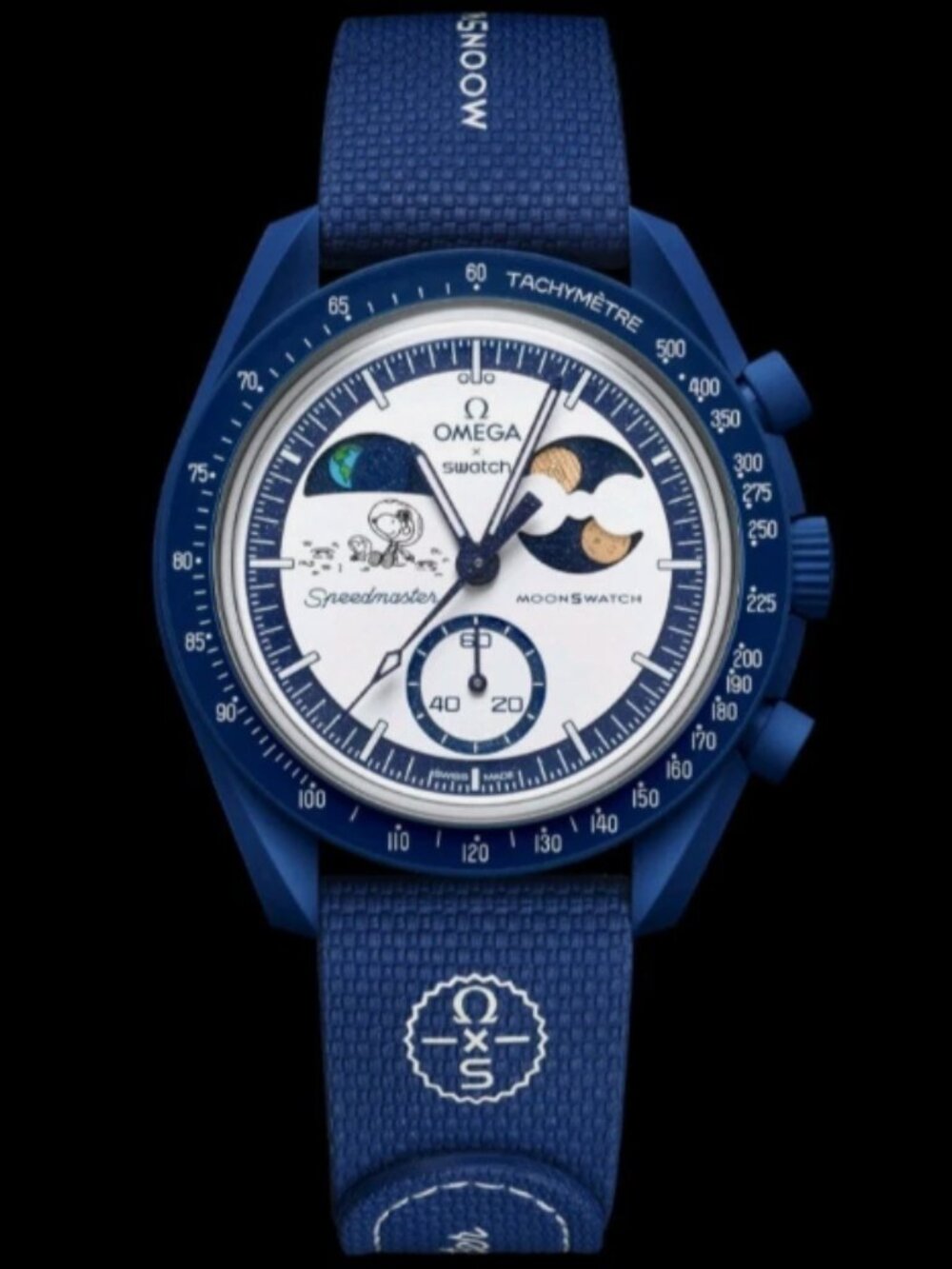 SWATCH OMEGA MOONSWATCH MISSION TO EARTHPHASE MOONSHINE GOLD - HARVEST MOON
